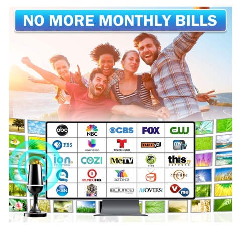 Antena zewnętrzna wewnętrzna 4k HDTV TV AERIAL PORTABLE SUPPORT 1080p