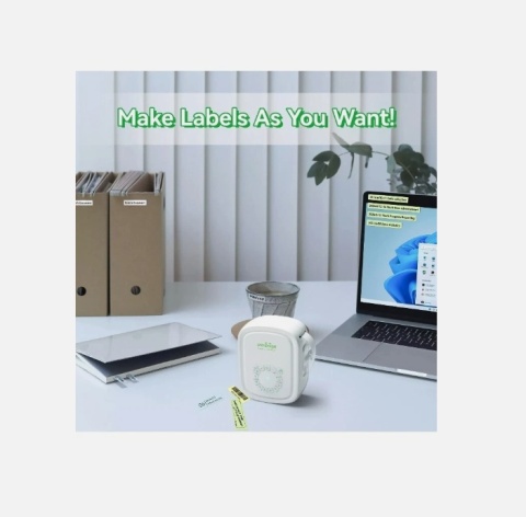 Bezprzewodowa drukarka etykiet Peripage P10pro, połączenie Bluetooth