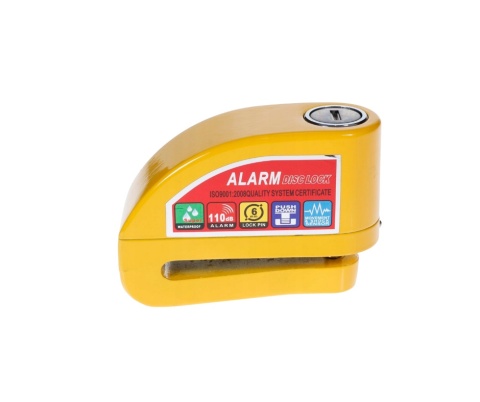 Blokada Tarczy Hamulcowej z Alarmem Do Motocykli i Rowerów Wodoodporna