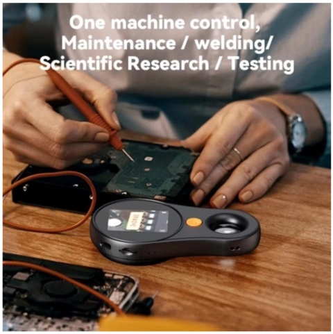 Cyfrowa Lupa Szkło Powiększające Mikroskop Ekran HH IPS Zoom 500x 2Mpx