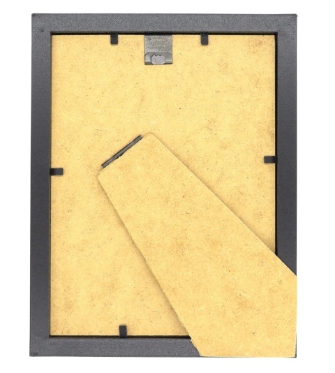 Czarne ramki na zdjęcia 5 szt. na ścianę i wolnostojące 17x12cm