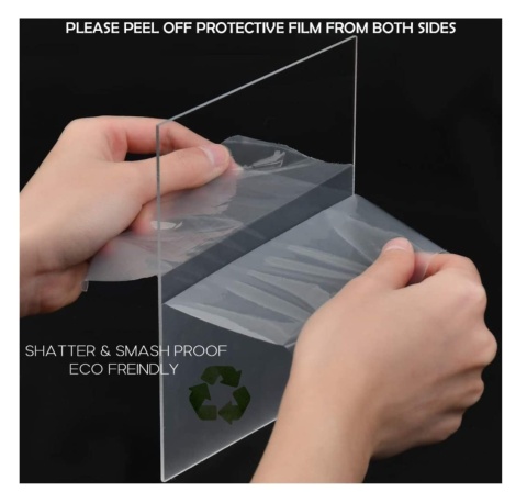 Czarne ramki na zdjęcia 5 szt. na ścianę i wolnostojące 19.7x14.7cm