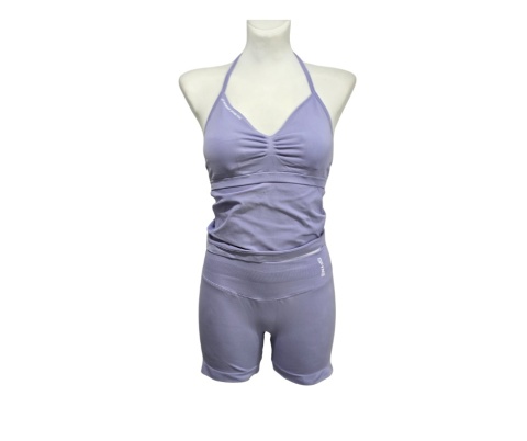 Damski tank top sportowy fitness wbudowany biustonosz Roz. S