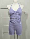 Damski tank top sportowy fitness wbudowany biustonosz Roz. S