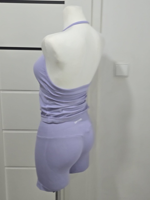 Damski tank top sportowy fitness wbudowany biustonosz Roz. S