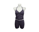 Damski tank top sportowy fitness wbudowany biustonosz Roz. S