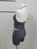 Damski tank top sportowy fitness wbudowany biustonosz Roz. S
