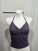 Damski tank top sportowy fitness wbudowany biustonosz Roz. S