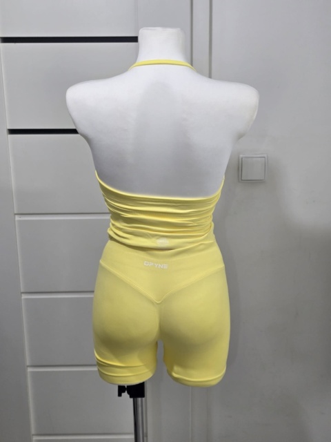 Damski tank top sportowy fitness wbudowany biustonosz Roz. S