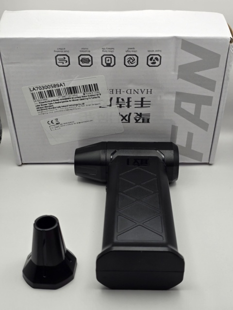 Dmuchawa MINI Aku Turbo 4 Stop. LED lampka Do Kurzu PREZENT DLA Faceta