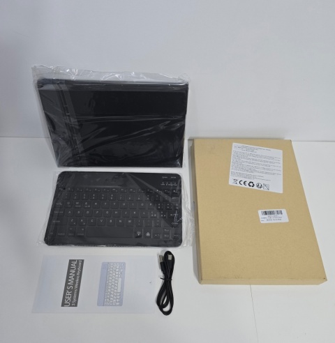 Etui czarne JADEMALL iPad Air 11 M2/M3 2025/2022 Odłączana Bluetooth