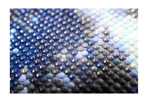 Haft Diamentowy Diamond Painting Mozaika 65cm x 45cm ziemia kosmos