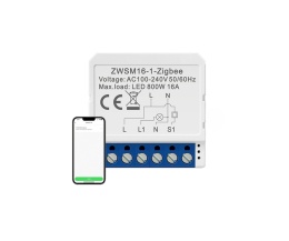 Inteligentny przełącznik AVATTO ZWSM16-W1 zigbee AVATTO 800W