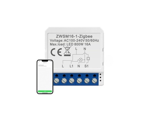 Inteligentny przełącznik AVATTO ZWSM16-W1 zigbee AVATTO 800W