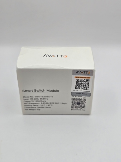 Inteligentny przełącznik AVATTO ZWSM16-W1 zigbee AVATTO 800W