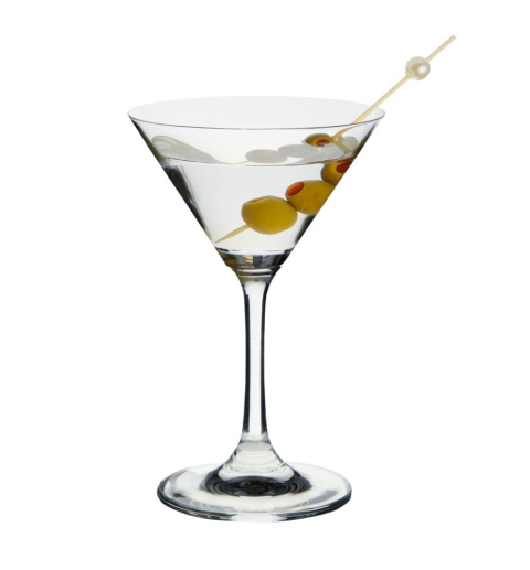 Juvale Martini Glasses–6szt. klasyczne 5-uncjowe kieliszki do koktajli