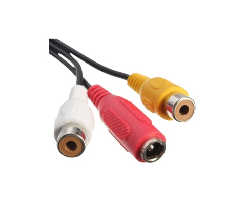 Kamera samochodowa + Monitor 4,3'' zasilaczem 12V, z 2 wejściami WIDEO