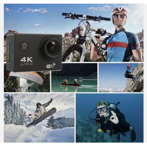 Kamera wodoodporna do 30 metrów 4K 16 MP WiFi 16mp 64gb 170 stopni