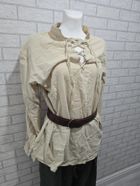 Kostium na karnawał strój Vikinga męski kostium pas 2x paski Roz.XL