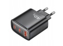 Ładowarka Toocki 40W GaN 1xUSB A i 2xUSB C Pd 3.0 Charger Type C QC4.0