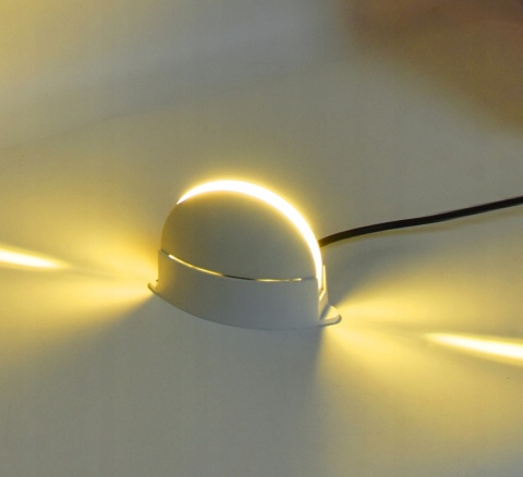 Lampa progowa okna 180 Luminous półkoliste światło ścienne LED na JE