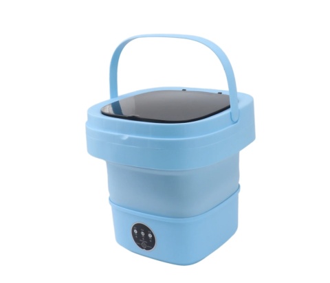 Mała składana przenośna pralka 100-240V wbudowany suszarka 6L Mini