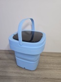 Mała składana przenośna pralka 100-240V wbudowany suszarka 6L Mini
