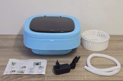 Mała składana przenośna pralka 100-240V wbudowany suszarka 6L Mini