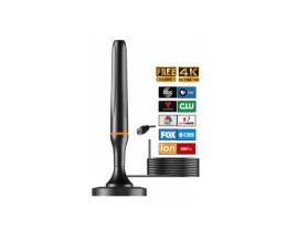 Mobilna antena telewizyjna do 4K TV biwak salon pokój dla dzieci 1080p