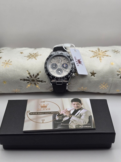 OLEVS topowy zegarek męski wielofunkcyjny kwarcowy Wysokiej klasy