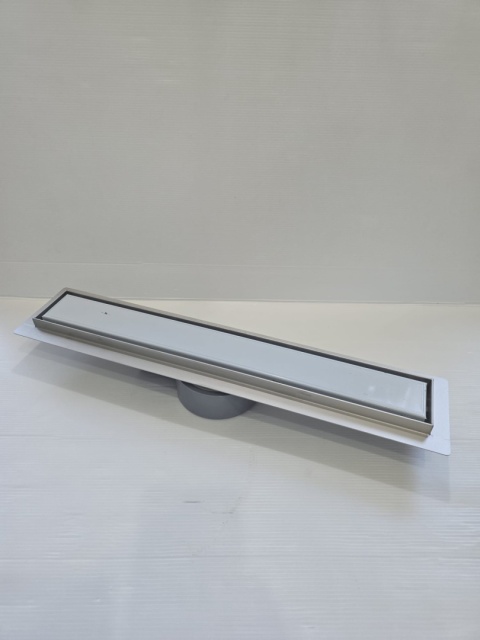 Odpływ Liniowy 50 PRO Stal Szczotkowana Niski Obrotowy