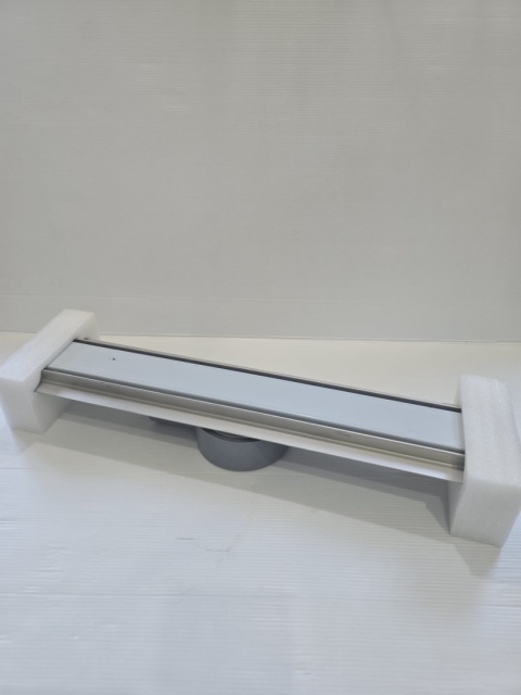 Odpływ Liniowy 50 PRO Stal Szczotkowana Niski Obrotowy