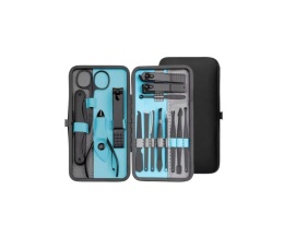 Profesjonalny zestaw do manicure 15 sztuk do pielęgnacji paznokci