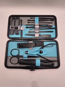 Profesjonalny zestaw do manicure 15 sztuk do pielęgnacji paznokci