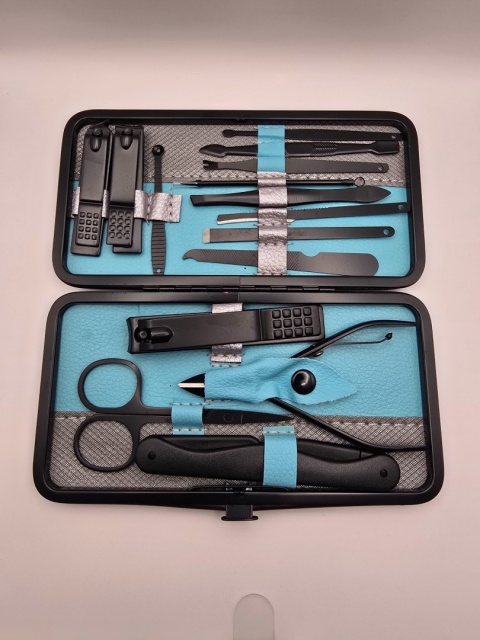 Profesjonalny zestaw do manicure 15 sztuk do pielęgnacji paznokci