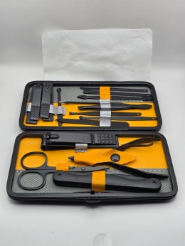 Profesjonalny zestaw do manicure 15 sztuk do pielęgnacji paznokci