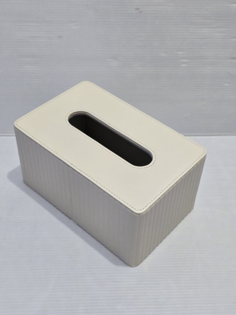 Pudełko na nawilżające chusteczki prostokątne pudełko ze skóry PU