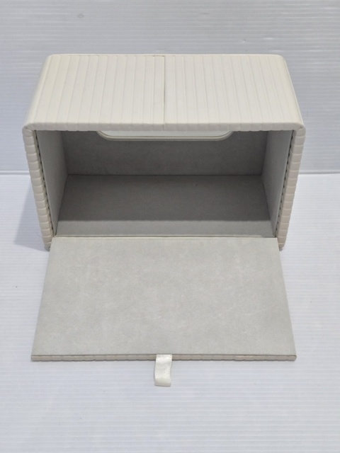 Pudełko na nawilżające chusteczki prostokątne pudełko ze skóry PU