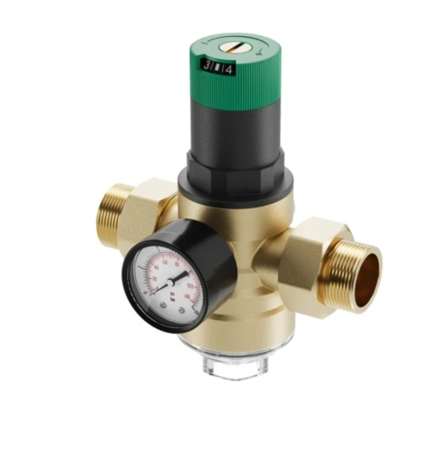 Reduktor Ciśnienia Wody 3/4 USTM z Filtrem i Manometrem