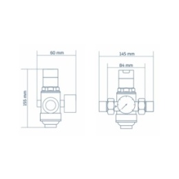 Reduktor Ciśnienia Wody 3/4 USTM z Filtrem i Manometrem