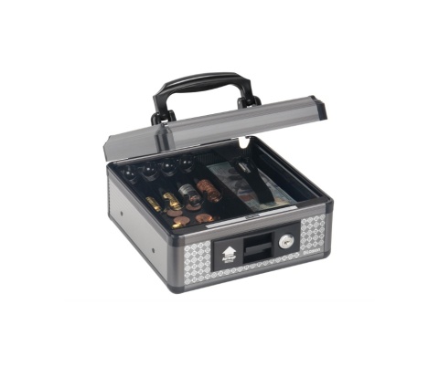 Skrytka na gotówkę Glosen z zamkiem, skrzynka na pieniądze na klucz