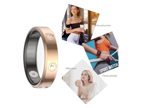 Smart Ring SR500 Fitness Inteligentny Pierścienie dla Kobiet Bluetooth