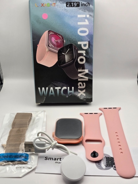 Smartwatch i10 Pro Max Pełny ekran Ładowanie bezprzewodowe Fitness