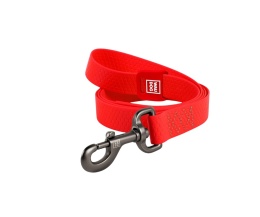 Smycz dla psa wodoodporna czerwona L/XXL 183cm 2,5 cm. szeroka WAUDOG