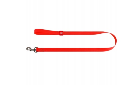 Smycz dla psa wodoodporna czerwona L/XXL 183cm 2,5 cm. szeroka WAUDOG