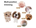 TRYMER USB LED Mini elektryczne strzyżarki do pielęgnacji zwierząt