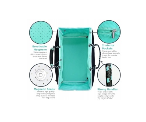 Torba NEOPRENOWA DESIGNERSKA dla mężczyzn i kobiet pojemność 45 lit.