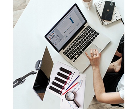 UNIWERSALNY stojak podłogowy na tablet telefon REGULOWANE ramię