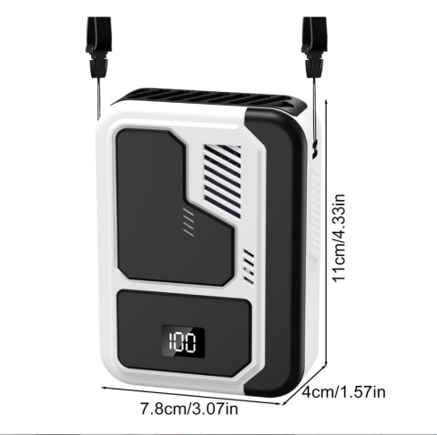 Wentylator ręczny chłodzenie cichy idealny do wędrówek podróży siłowni