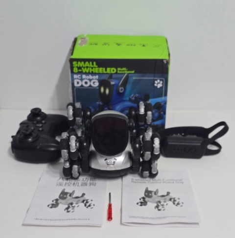 Zabawka 8-kołowy Kaskaderski Mechaniczny Pies Pilot Wykrywanie gestów